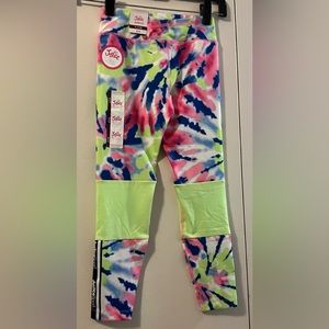 🆕 JUSTICE SPORT GIRLS LEGGINGS S(7/8)
